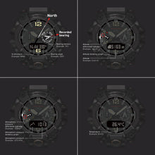 Casio G-Shock MUDMASTER Bluetooth Connect Solar Men's Green Watch GWGB1000-1A3