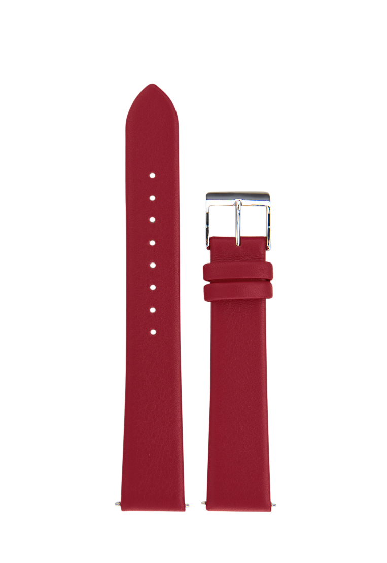 Junghans Max Bill Red Leather Replacement Strap 17mm