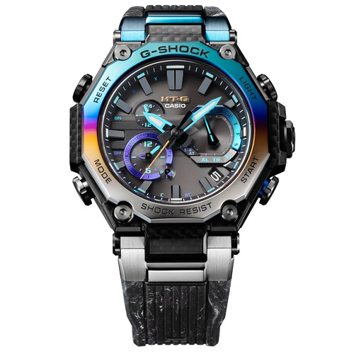 Casio MT-G Storm Chaser Rainbow IP Limited Edition Watch MTGB2000YST1