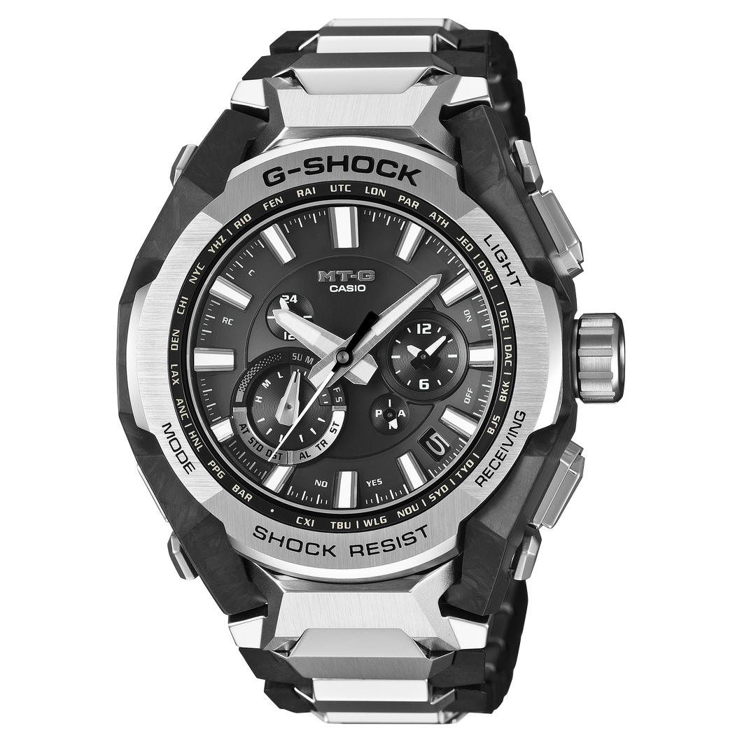 Casio G-Shock MT-G Dual Core Guard Stainless Steel Watch MTGB4000D-1A
