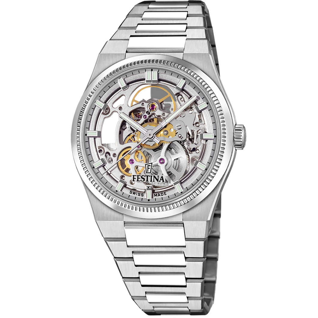 Festina Swiss Made Stainless Steel Men's Watch F20069-1