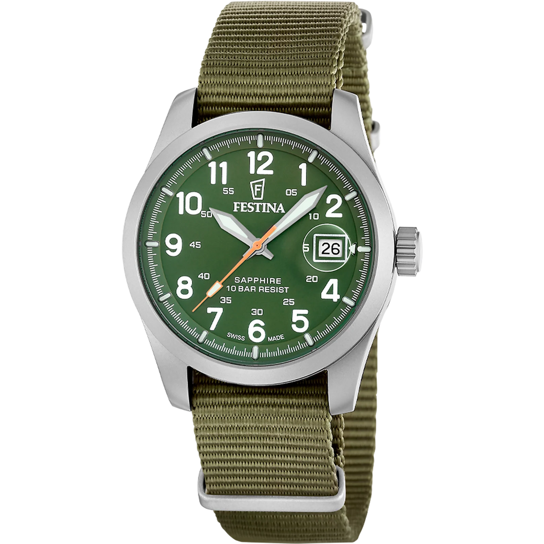 Festina Nylon Swiss Made Men's Watch F20082-2