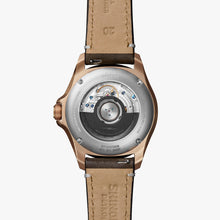 Shinola The Bronze Monster Automatic GMT 40mm Watch Set S0120273328