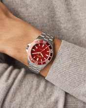 Shinola The Lava Lake Monster Red Dial Titanium Automatic Watch S0120291080