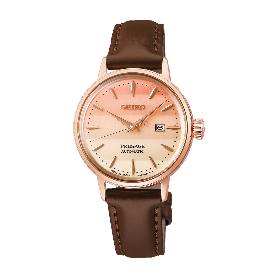SEIKO PRESAGE COCKTAIL TIME LADIES PINKY TWILIGHT WATCH SRE014