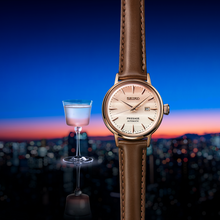 SEIKO PRESAGE COCKTAIL TIME LADIES PINKY TWILIGHT WATCH SRE014