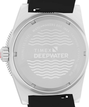 Timex Deepwater Reef 200 GMT 41MM Black Dial Rubber Strap Watch TW2W75000