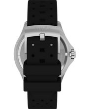 Timex Deepwater Meridian 200 Rubber Strap Black Dial 44MM Watch TW2W81600