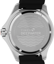 Timex Deepwater Meridian 200 Rubber Strap Black Dial 44MM Watch TW2W81600