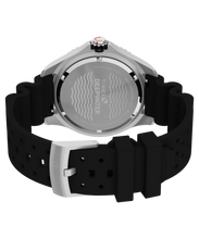 Timex Deepwater Meridian 200 Rubber Strap Black Dial 44MM Watch TW2W81600
