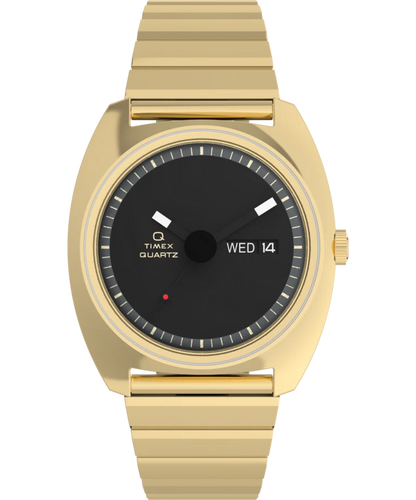 Timex Q Timex 1975 Enigma Vintage-Inspired 37mm Men's Gold Watch TW2Y34400