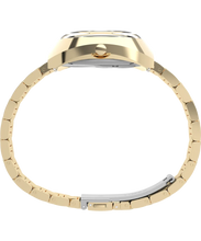 Timex Q Timex 1972 Time Machine Reissue Gold Tone 39MM Watch TW2Y45200