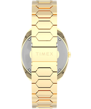 Timex Q Timex 1972 Time Machine Reissue Gold Tone 39MM Watch TW2Y45200