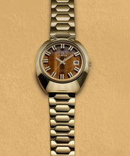 Timex Q Timex 1972 Time Machine Reissue Gold Tone 39MM Watch TW2Y45200