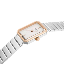 Tissot SRV Rectangular Stainless Steel White MOP Watch T1601102111300