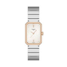 Tissot SRV Rectangular Stainless Steel White MOP Watch T1601102111300