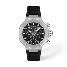 Tissot T-Race 38mm Black Dial Silicone Strap Watch T1418171705100