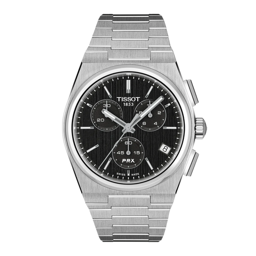 Tissot PRX Quartz 41MM Black Dial Stainless Steel Watch T1374171105100