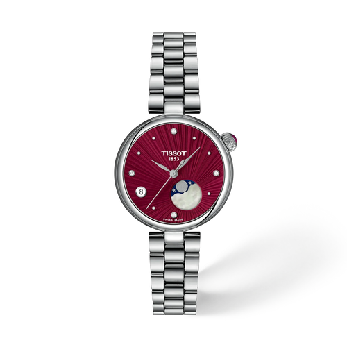 Tissot Desir 29.6MM Red Dial Watch T1522231142600