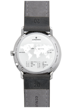 Junghans Max Bill MEGA Solar Titanium and Leather Watch 59/2023.02