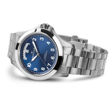 Hamilton Khaki Field King Day-Date 40mm Blue Dial Stainless Steel Watch H64475140