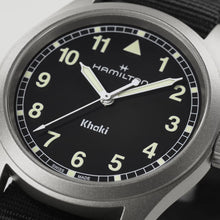 Hamilton Khaki Field Quartz 38mm Black Dial Watch H69401430
