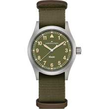 Hamilton Khaki Field Quartz 38mm Green Dial Watch H69401960