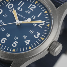 Hamilton Khaki Field Mechanical Blue Watch H69439940