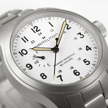 Hamilton Khaki Field Mechanical Power Reserve 40mm White Dial Watch H69509110