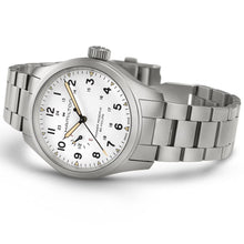 Hamilton Khaki Field Mechanical Power Reserve 40mm White Dial Watch H69509110