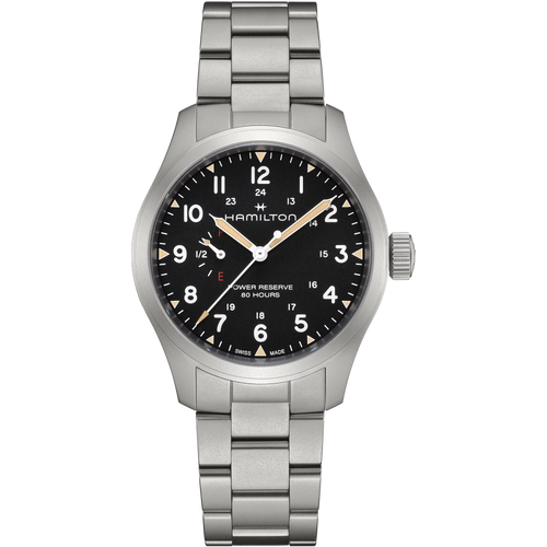 Hamilton Khaki Field Mechanical Power Reserve 40mm Stainless Steel Watch H69509130
