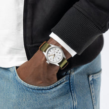 Hamilton Khaki Field Mechanical Power Reserve 40mm White Dial Watch H69509910