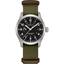 Hamilton Khaki Field Mechanical Power Reserve 40mm Black Dial Watch H69509930