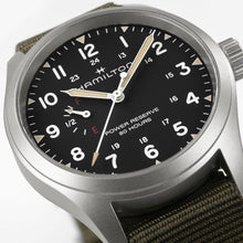 Hamilton Khaki Field Mechanical Power Reserve 40mm Black Dial Watch H69509930