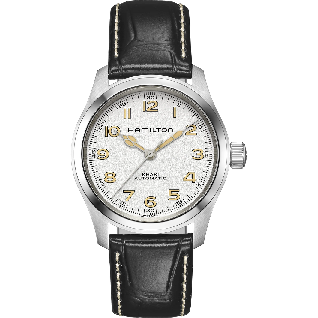 Hamilton Khaki Field Murph Stainless Steel 38mm White Dial Watch H70405710