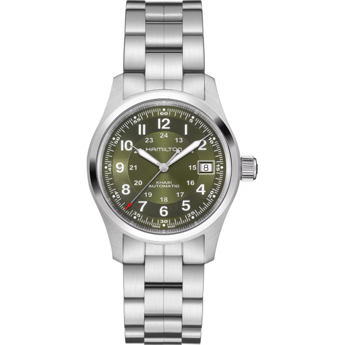 Hamilton Auto 38mm Green Dial Stainless Steel Watch H70455160