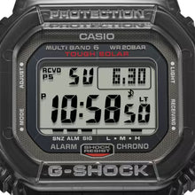 Casio G-Shock Black Carbon Fiber Resin Tough Solar Watch GWS5600U-1