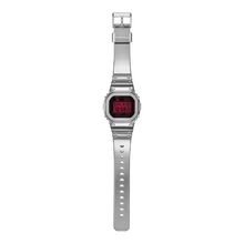 Casio G-Shock 5600 Series Digital Silver Tone Watch GM5600YRA-8