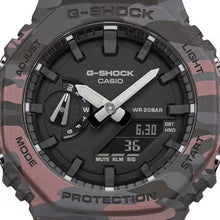 Casio G-Shock 2100 Series Camouflage Watch GA2100CM-8A