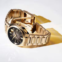 Casio EDIFICE Automatic 38mm Brown Dial Gold-Tone Unisex Watch EFK200DG-5A