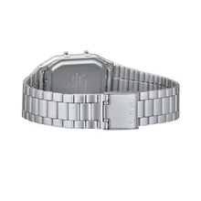 Casio Vintage Analog-Digital Dial Silver Unisex Watch AQ-230A-7AVT