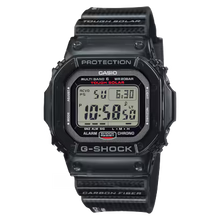Casio G-Shock Black Carbon Fiber Resin Tough Solar Watch GWS5600U-1