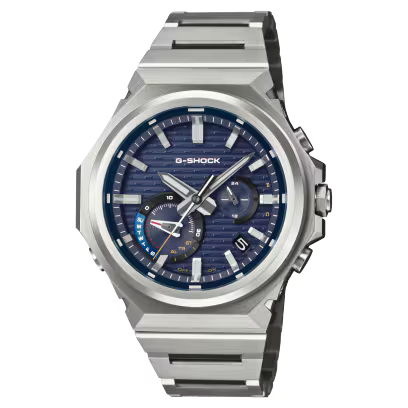 Casio G-Shock Blue Dial Stainless Steel Men's Watch GSTB1000BD-2A