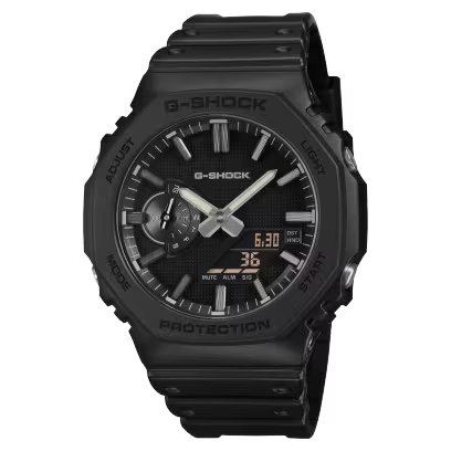 Casio G-Shock Analog-Digital Luxe Black Men's Watch GA2100LXB-1A