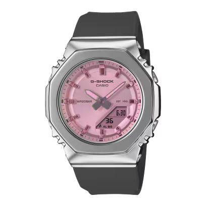 Casio G-Shock Analog-Digital Pink Dial Women's Watch GMS2110SR-1A
