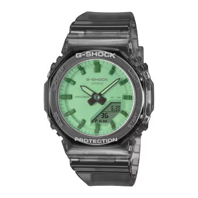 Casio G-Shock Analog-Digital Green Dial Women's Watch GMAP2100SR-1A