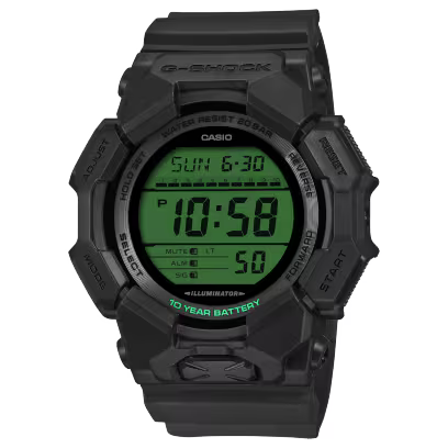 Casio G-Shock GD-010 Series Black Digital Watch GD010BEG-1