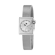 LIP MACH 2000 Mini Square 30mm Watch Milanese 671172