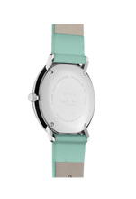 Junghans Max Bill Damen Quarz Watch Blue Teal 47/4554.02