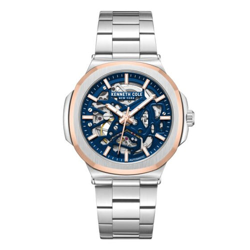 Kenneth Cole New York Skeleton Dial Men's Automatic Watch KCWGY0046201